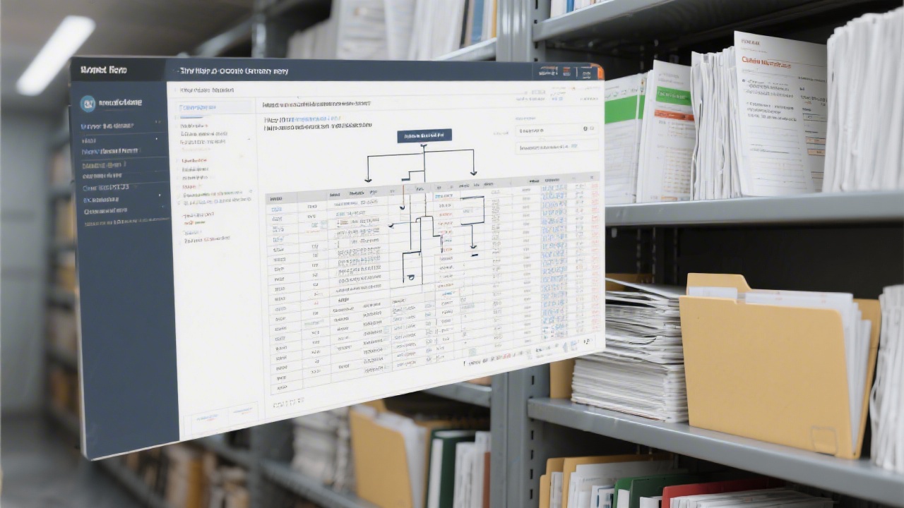 Organized template library with spreadsheets, documentation folders, and knowledge base entries showing structured chart of accounts governance assets ready for download.